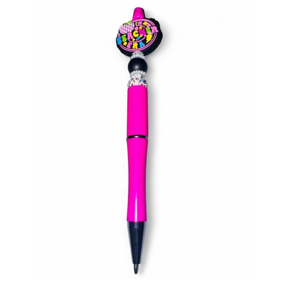 In My Teacher Era Women’s Silicone Beaded Pen - Picture 3 of 3